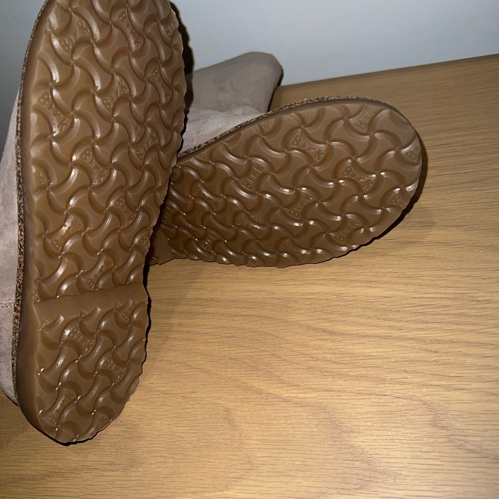 Birkenstock Uppsala Shearling Suede Grey Taupe Size 40  Regular/Wide women - Picture 8 of 8